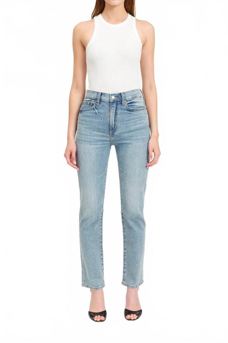 NEW DAZE women's denim smarty pants in wink
